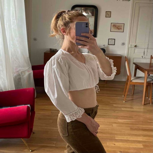 Blouse en coton