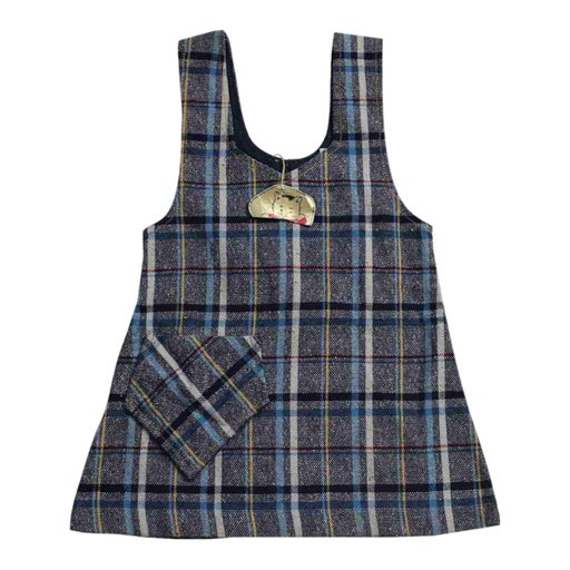 Long checked top