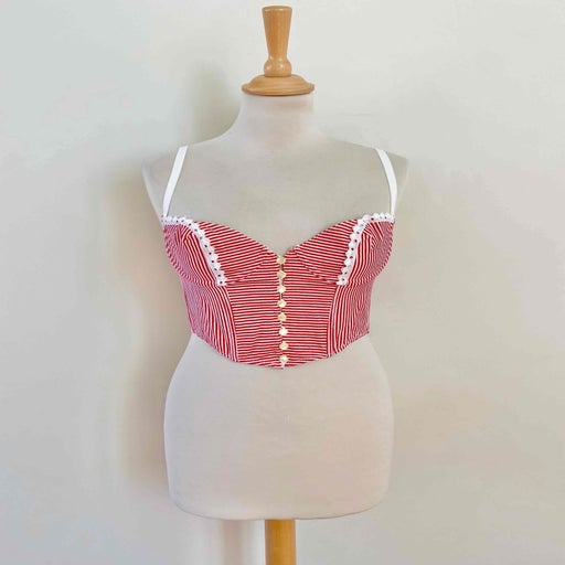 Bustier en coton