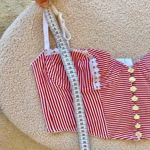 Bustier en coton