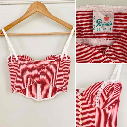 Bustier en coton