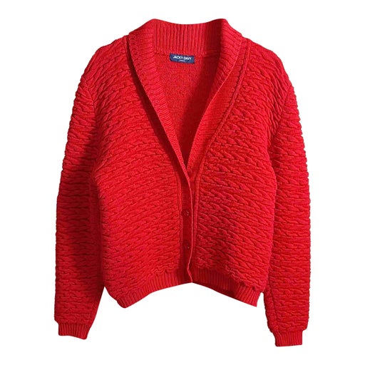 Wool-blend cardigan