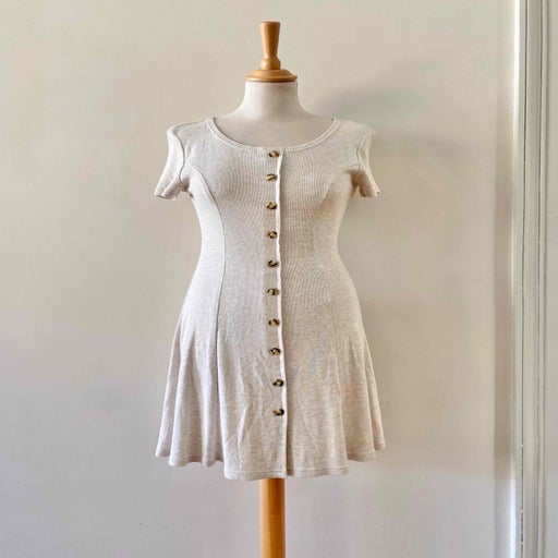 Knitted mini dress