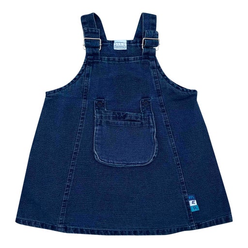 Robe salopette en jean
