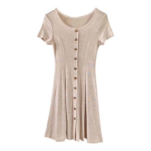 Knitted mini dress