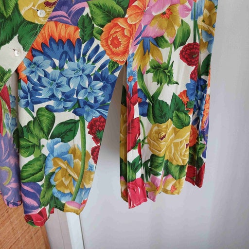 Long floral dress