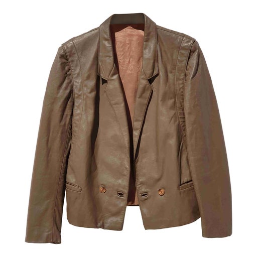 Veste en cuir 