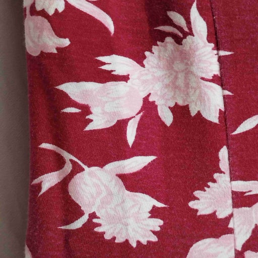 Buttoned floral dress