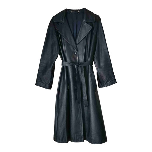 Trench en cuir 