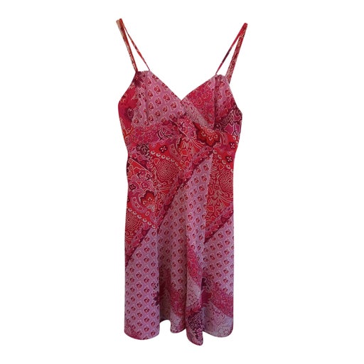Robe midi à fleurs