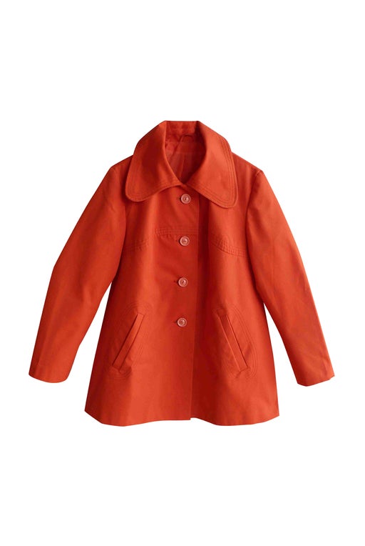 Short waterproof coat