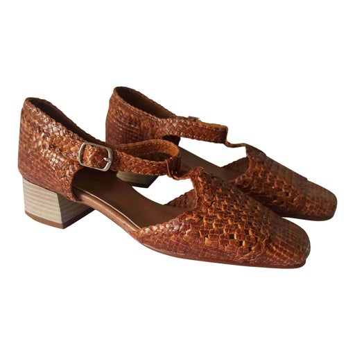 Mocassins en cuir