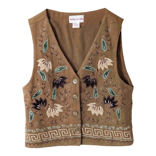 Gilet sans manche en laine