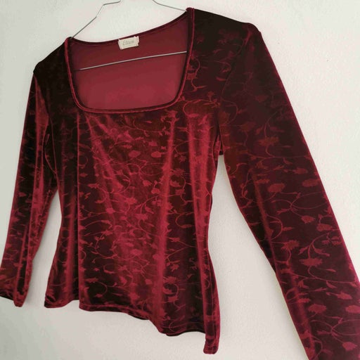 Top en velours