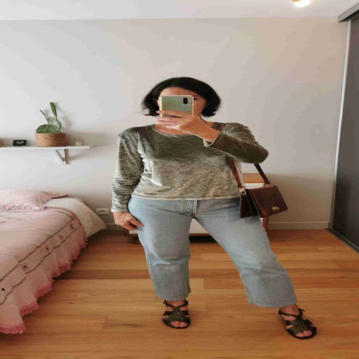 Top en velours 