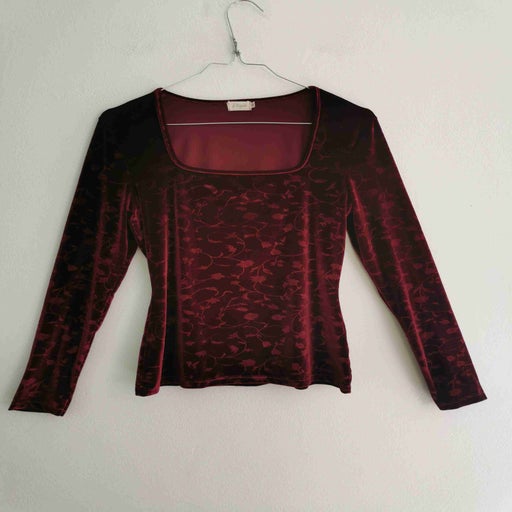 Top en velours