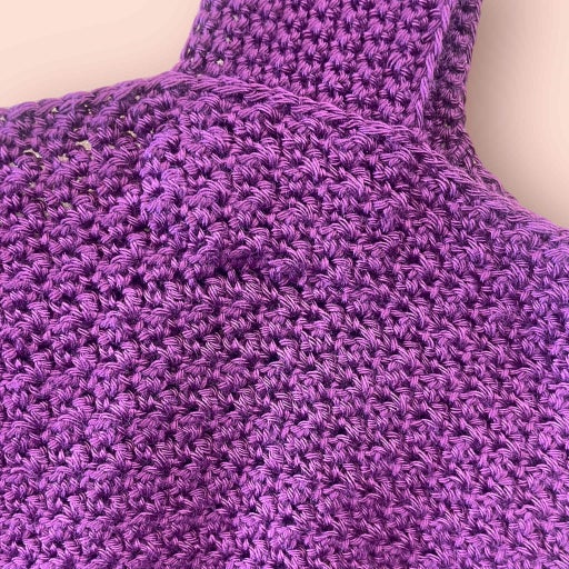Crochet crop top