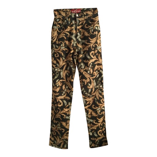 Pantalon à motifs