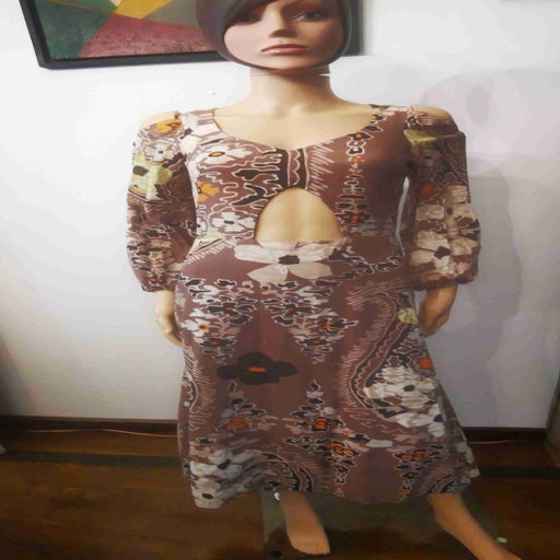 Long floral dress