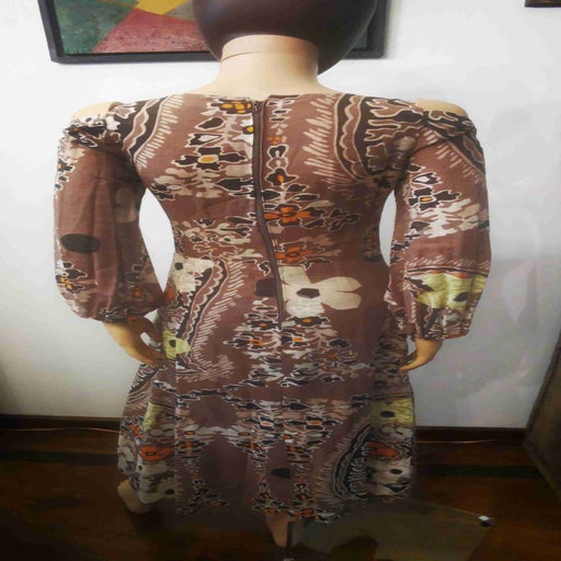 Long floral dress