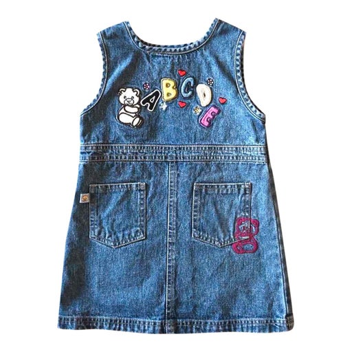 Robe courte en jean