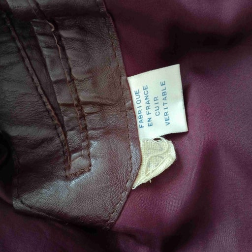 Blouson en cuir