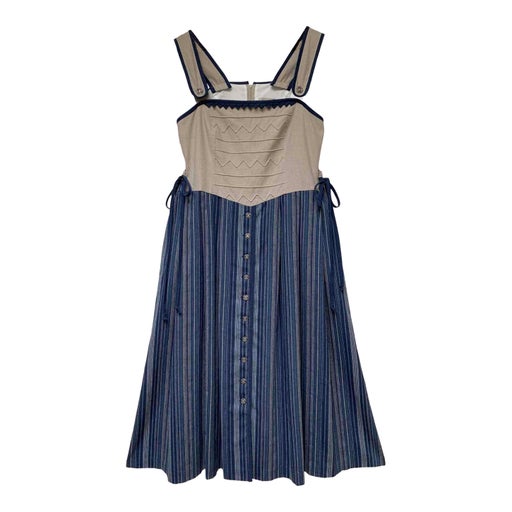 Robe longue à bretelle