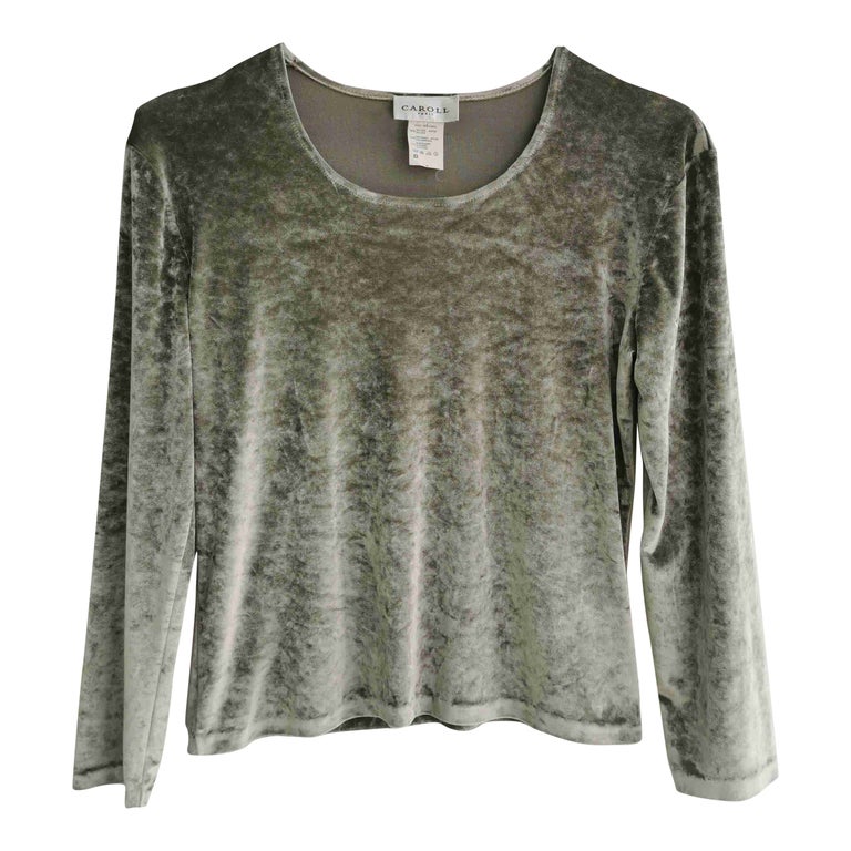 Top en velours 