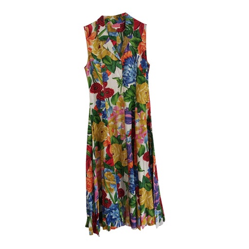 Robe longue à fleurs 