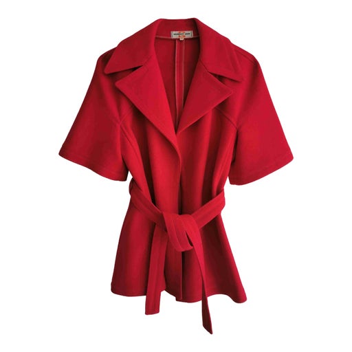 Wool safari jacket
