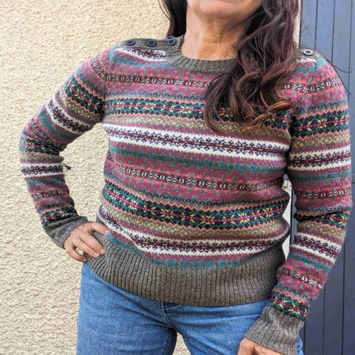 Jacquard sweater