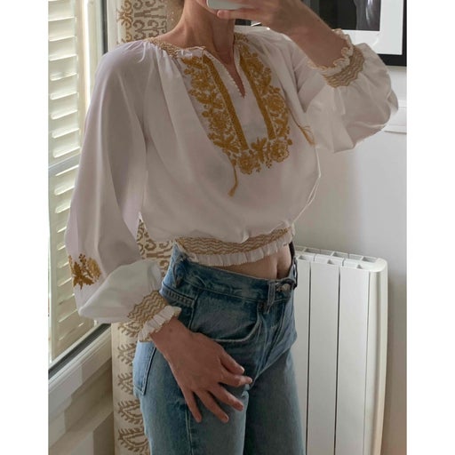 Embroidered blouse
