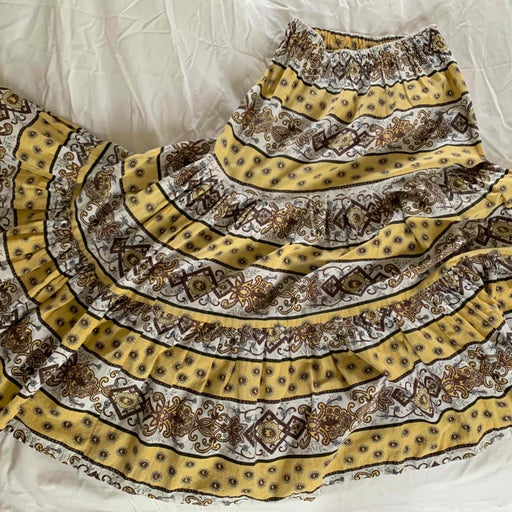 Long Provençal skirt