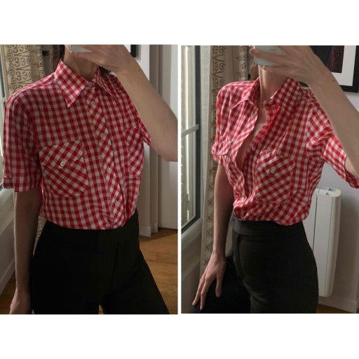Gingham shirt