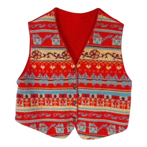 Gilet jacquard