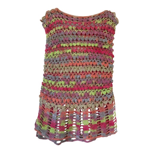 Top en crochet 