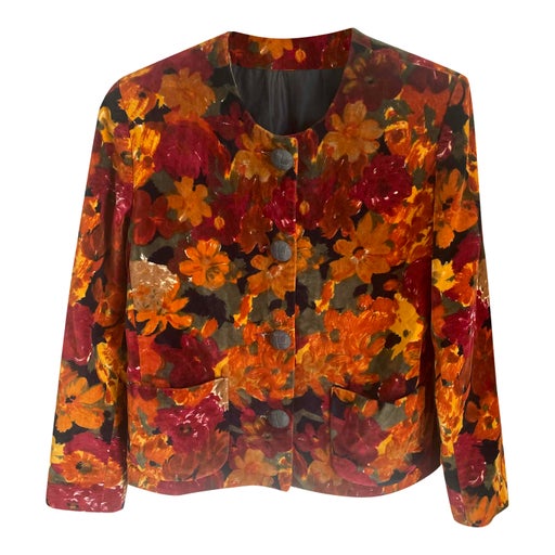 Veste à fleurs