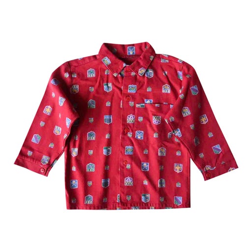 Chemise à motifs
