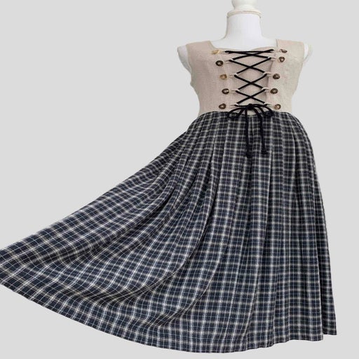 Checked dress