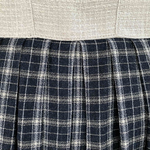Checked dress