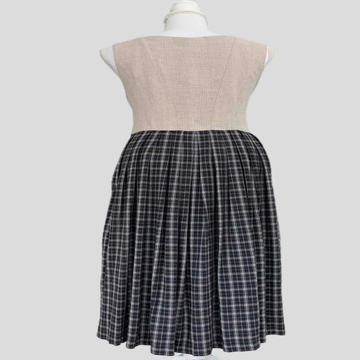 Checked dress