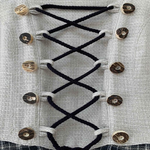 Checked dress