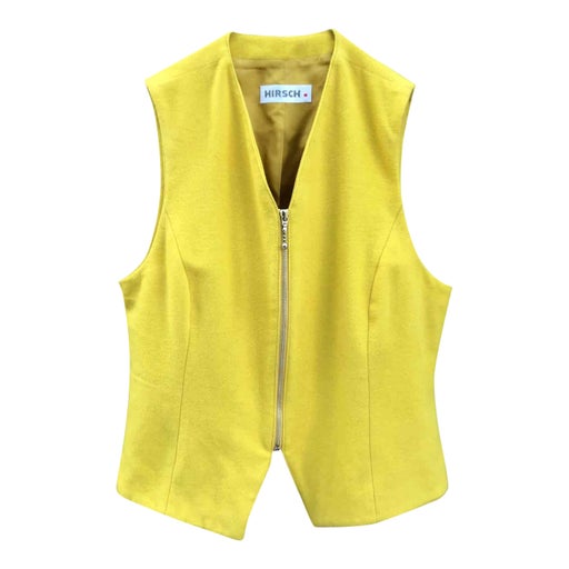 Sleeveless wool vest
