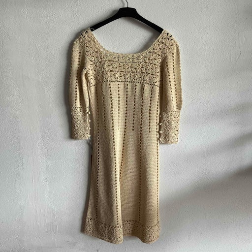 Long crochet dress