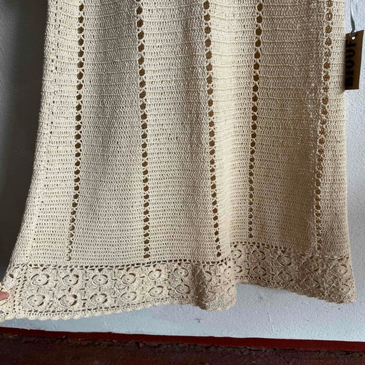 Long crochet dress