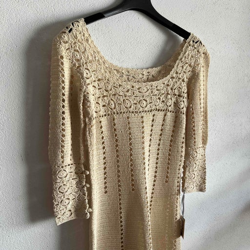 Long crochet dress