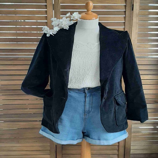 Velvet blazer