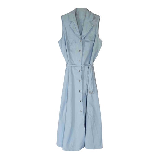 Robe longue en coton