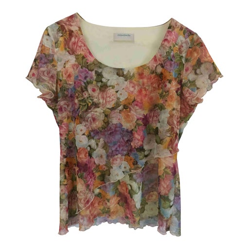 Top à fleurs