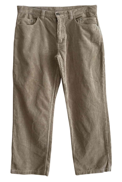 Vintage OXBOW beige velvet pants size
